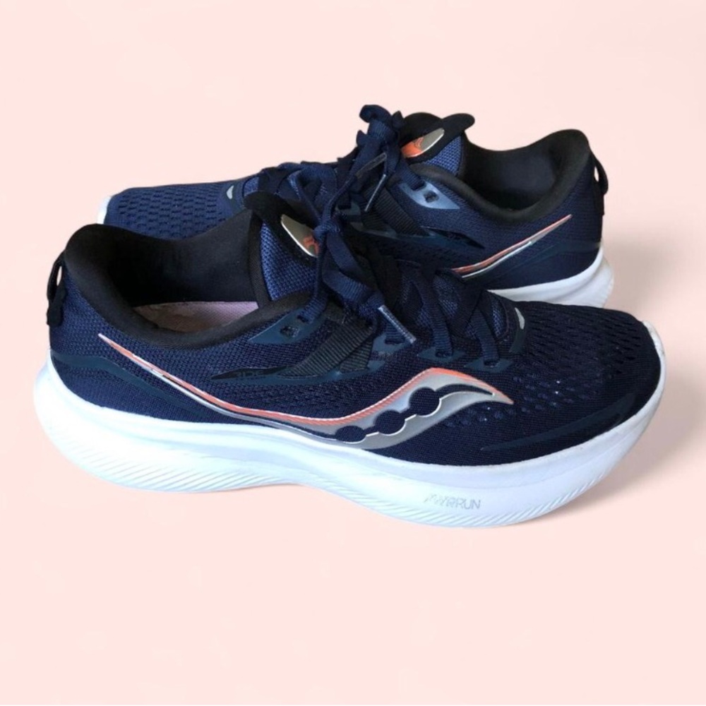 Saucony' Guide 15 Women’s 8 S10729-116 Running Shoes - Blue Raz/Zest.
